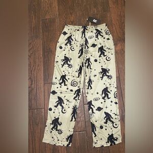 PrinStory Comfortable Gray Pajama Pants Size M